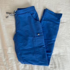 FIGS CEIL BLUE YOLA SKINNY SCRUB XXS